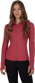 Yogalicious Lightweight Hooded Jacket for Running and Yoga