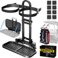 Universal Foldable Golf Cart Rear Seat Bag Holder - Space-Saving Rack