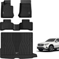 3W Floor Mats and Cargo Liner Compatible for Mercedes Benz GLC