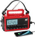 Emergency Weather Radio with NOAA Alerts - Compact 5000mAh Charger