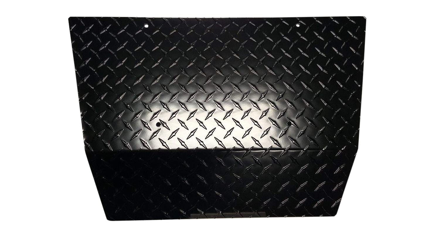 EZGO MARATHON Golf Cart Black Diamond Plate Front Shock Cover