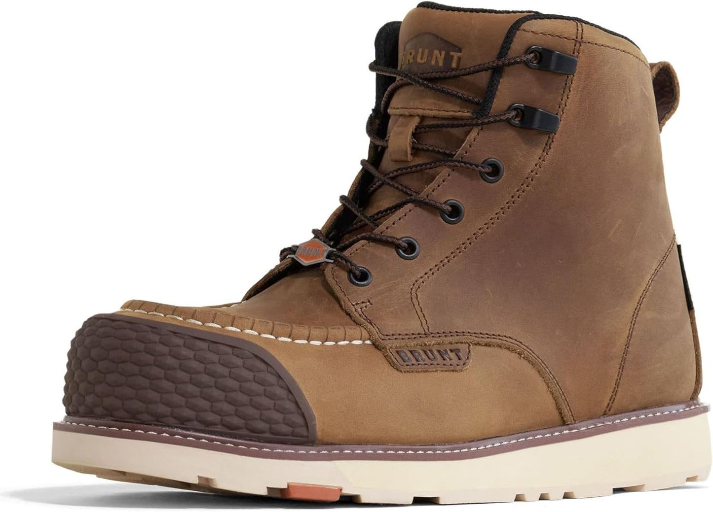 Marin BRUNT Toe Waterproof 6in Work Boot - Slip Resistant Design