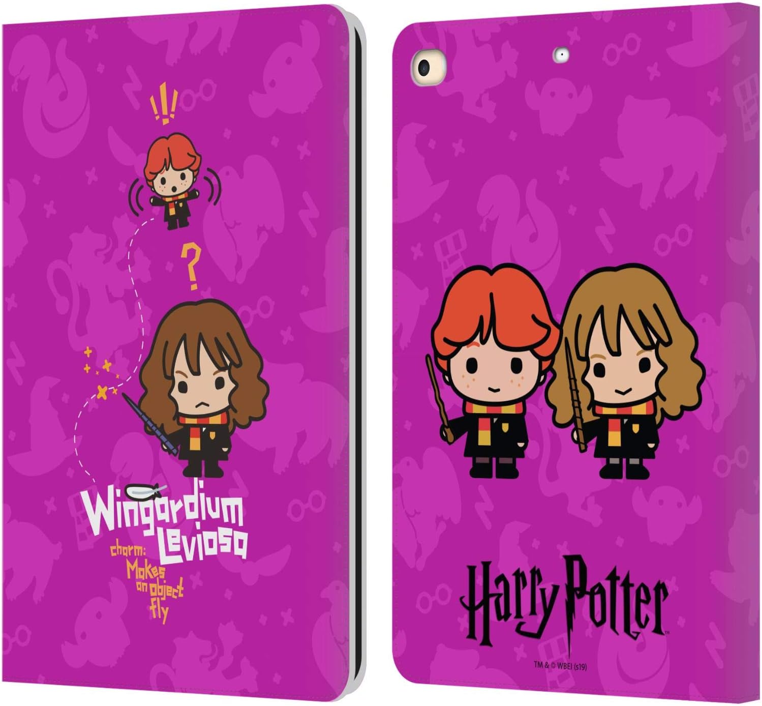 Harry Potter Hermione Ron Spell Leather Wallet Case by Head Case