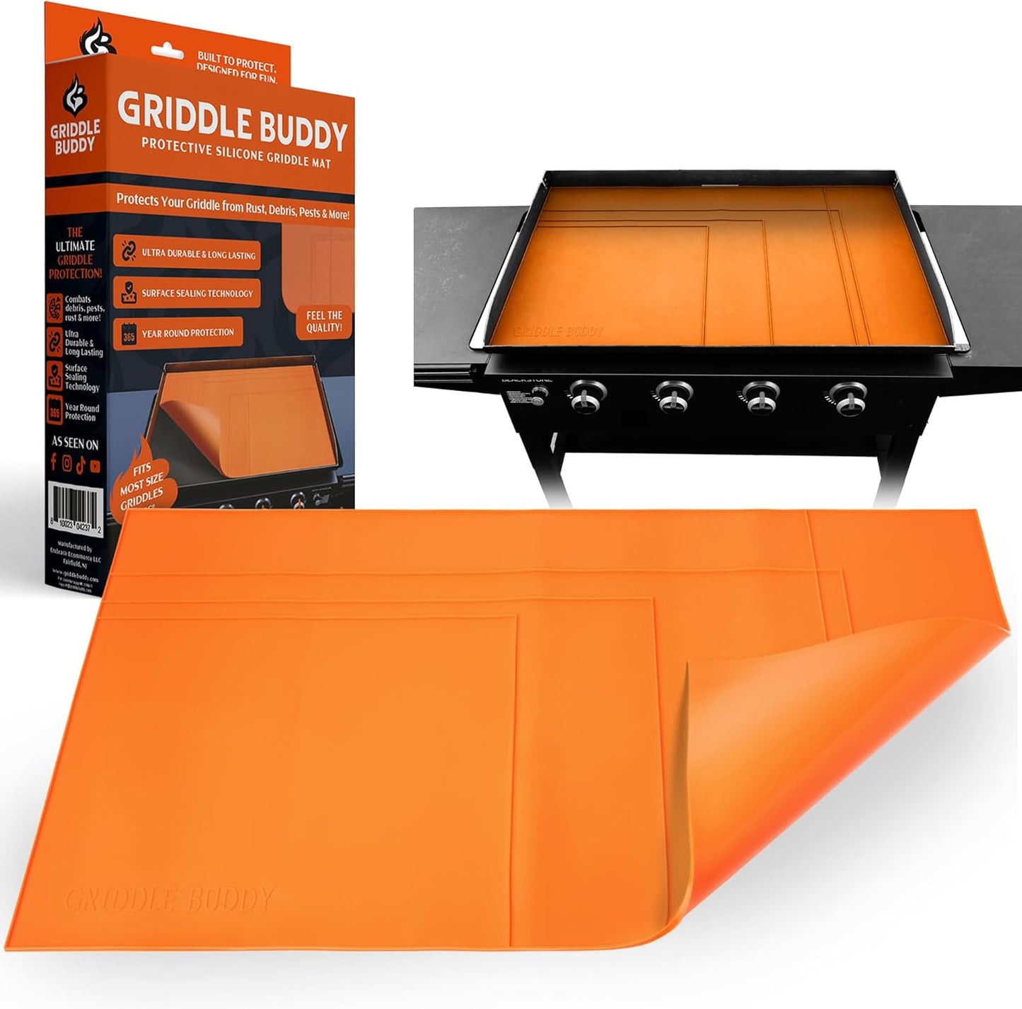 Silicone Griddle Mat for Blackstone Griddles - Heavy Duty Cover