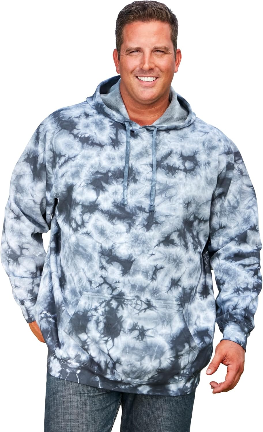 KingSize Big & Tall Hoodie: Cozy Fleece Comfort