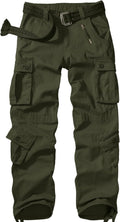 Men's BDU Casual Military Pants - Durable Ripstop Cargo Trousers Shoes
