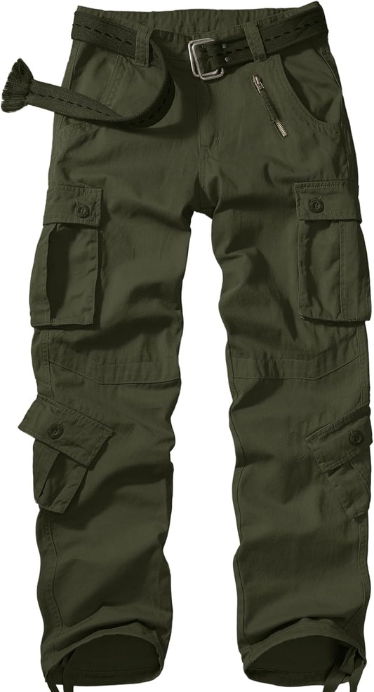Men's BDU Casual Military Pants for Outdoor Activities and Work