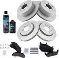 Front and Rear Brake Pad & Rotor Kit for 2010-11 Ford F-150 - Complete