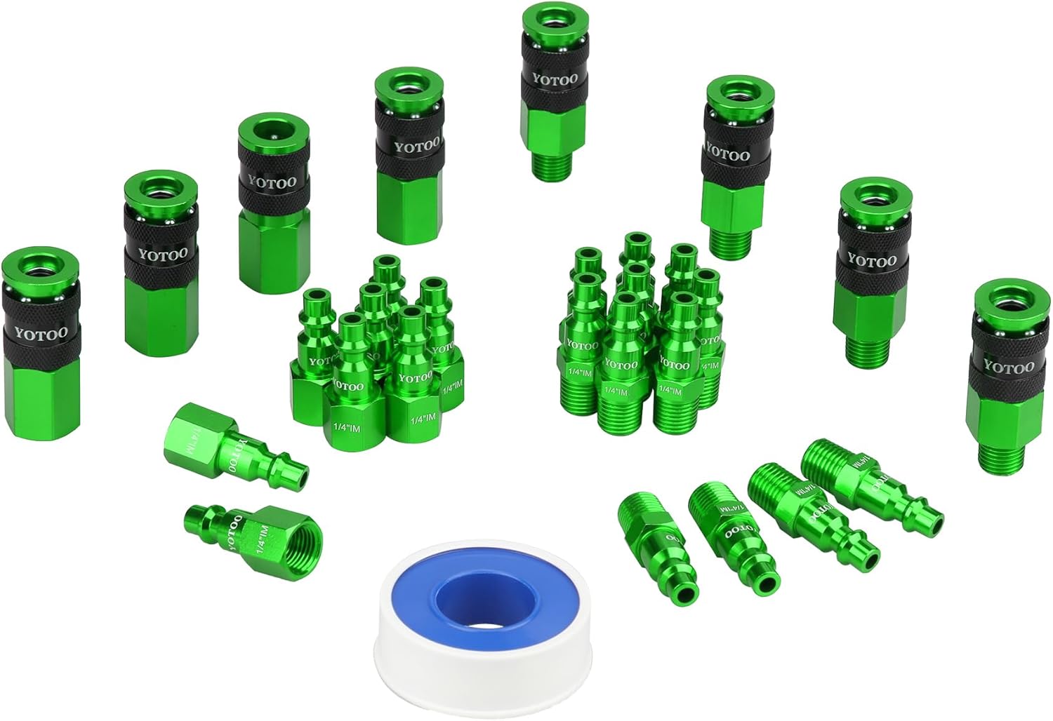 Durable 29 Pcs Air Coupler Kit for Air Tools
