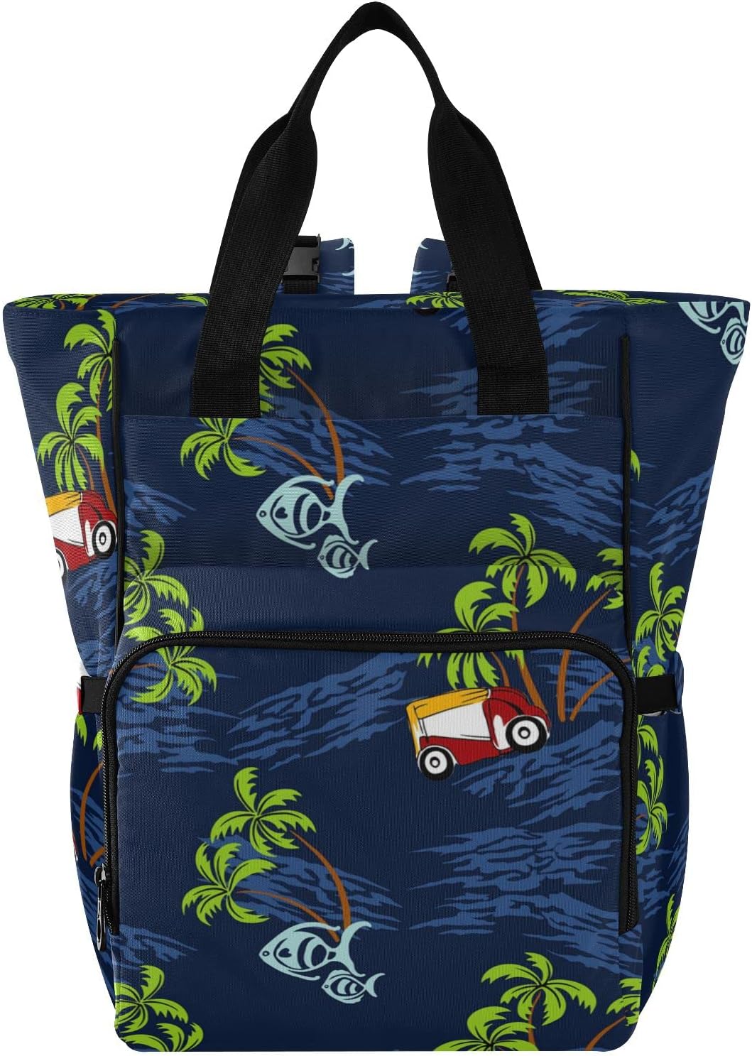 Insulated Beach Diaper Backpack by RunningBear