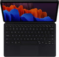 SAMSUNG Galaxy Tab S7+ Keyboard, Black - Portable Keyboard Case