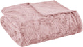 Madison Park Zuri Oversized Faux Fur Throw - Plush All Seasons Blanket