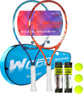Kids Tennis Racket Set for Beginners with Carry Bag and Accessories