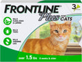FRONTLINE Plus Flea and Tick Treatment for Cats Over 1.5 lbs - 3