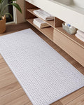 Color&Geometry Chenille Pile Long Bath Runner 24in x 47in - Absorbent