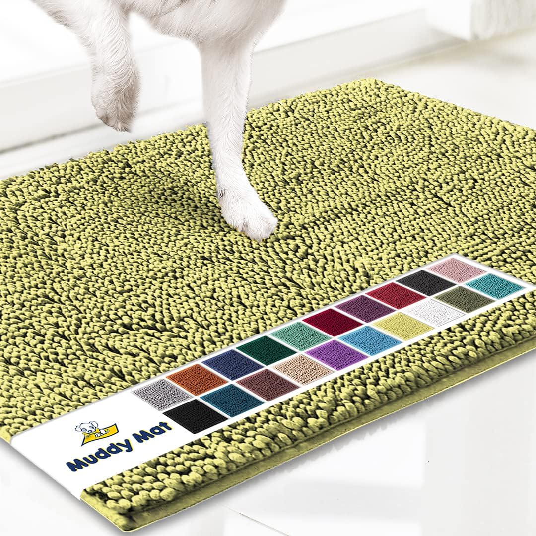 Muddy Mat Highly Absorbent Microfiber Door Mat for Pets