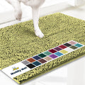 Muddy Mat 24x35 Yellow Dog Door Mat - Super Absorbent Entry