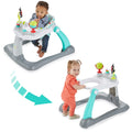 Kolcraft Tiny Steps 2 in 1 Foldable Infant and Baby Walker - Grows