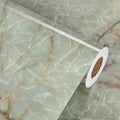 Cyan Marble Contact Paper for Countertops Waterproof Vinyl