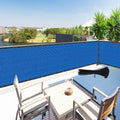 Zip Cable Ties and 3ft x 32ft Blue Privacy Screen - Durable Fence