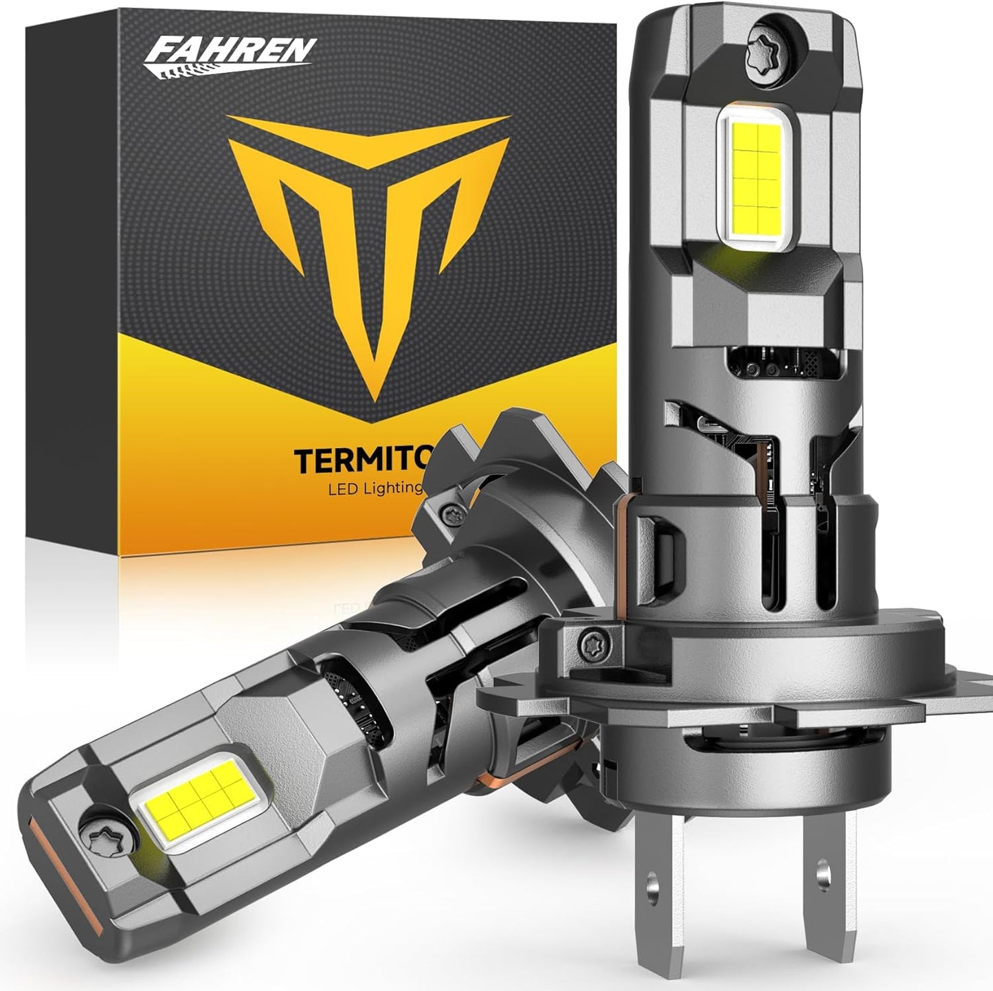 FAHREN H7 LED Bulbs - 60,000LM, 1200% Brighter, Plug and Play