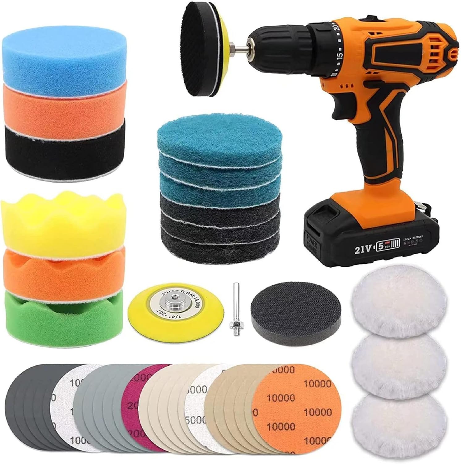 Revive Car Headlights with 41PCS VIBRATITE Kit