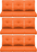 9-Piece Outdoor Patio Cushion Set - Fade & Water Resistant Cushions