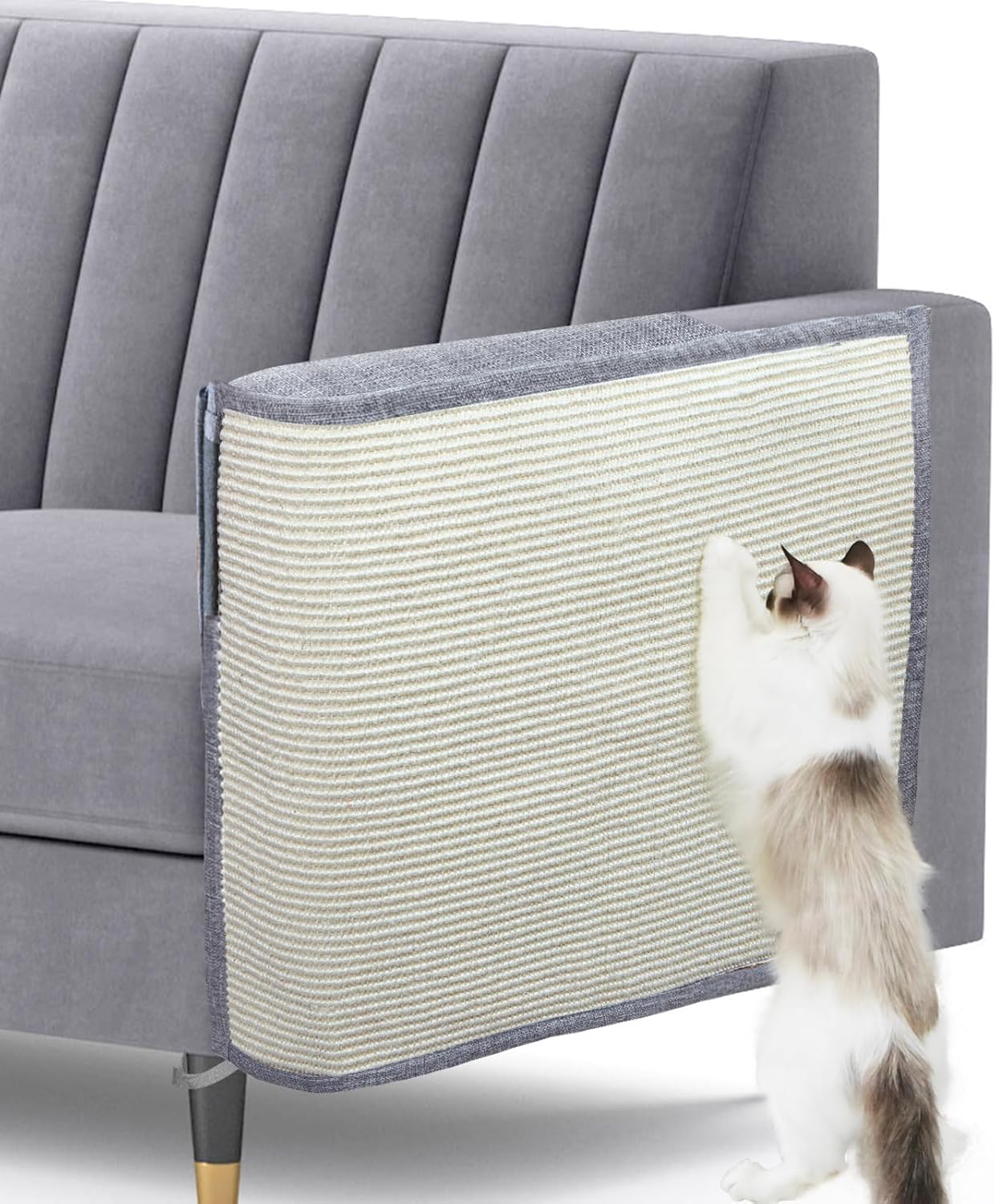Upgraded Cat Scratch Furniture Protector for Couch and Sofa