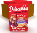 Delectables Bisque Non-Seafood Lickable Cat Treats Variety Pack