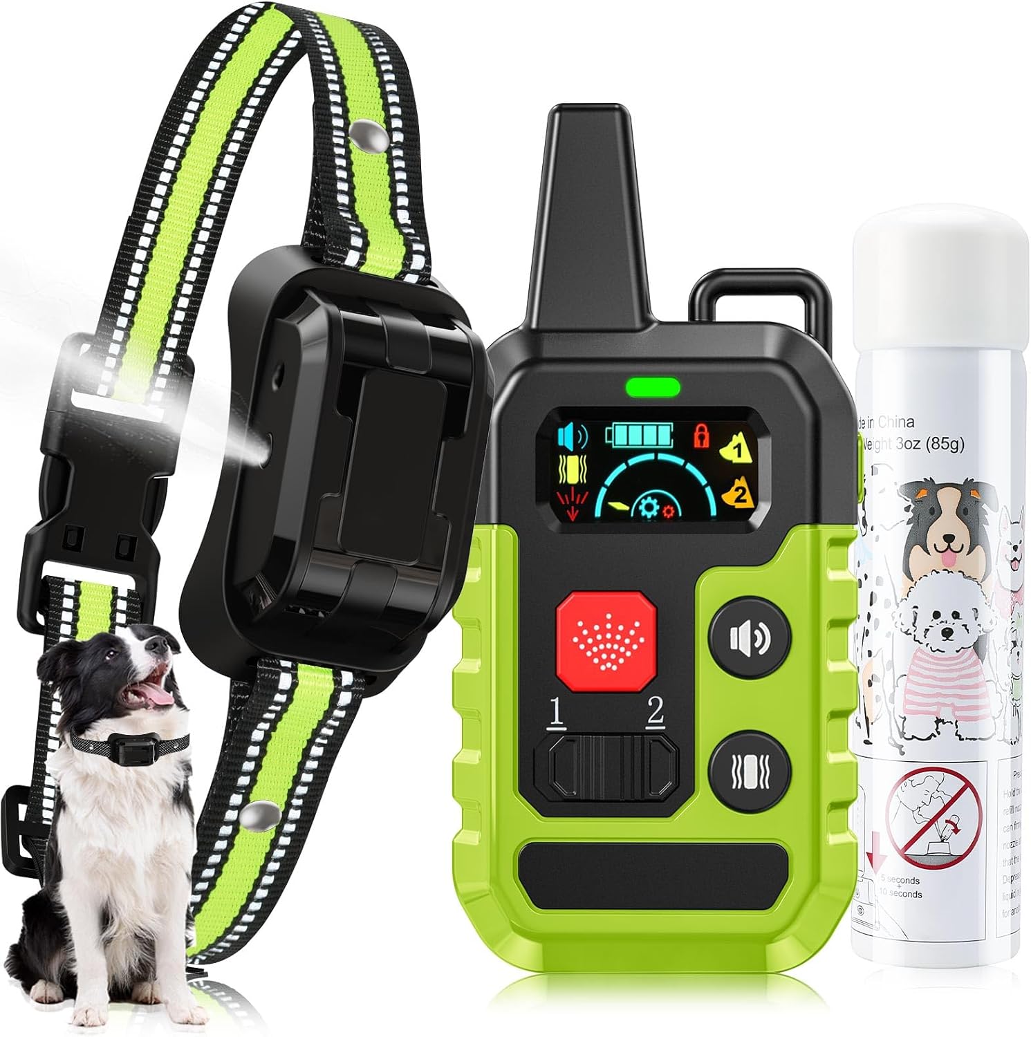 Citronella Training Collar for Dog with 4 Modes & 6 Sensitivities