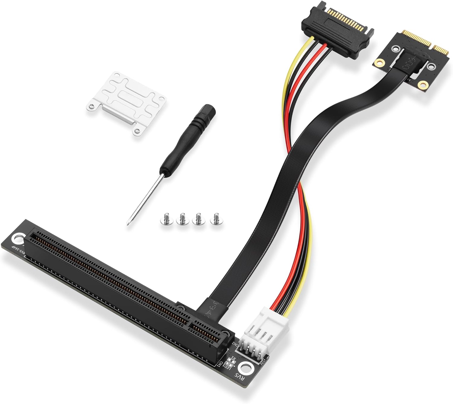 Mini PCIE Wireless Network Card Extender Cable for PCIe X16 Use