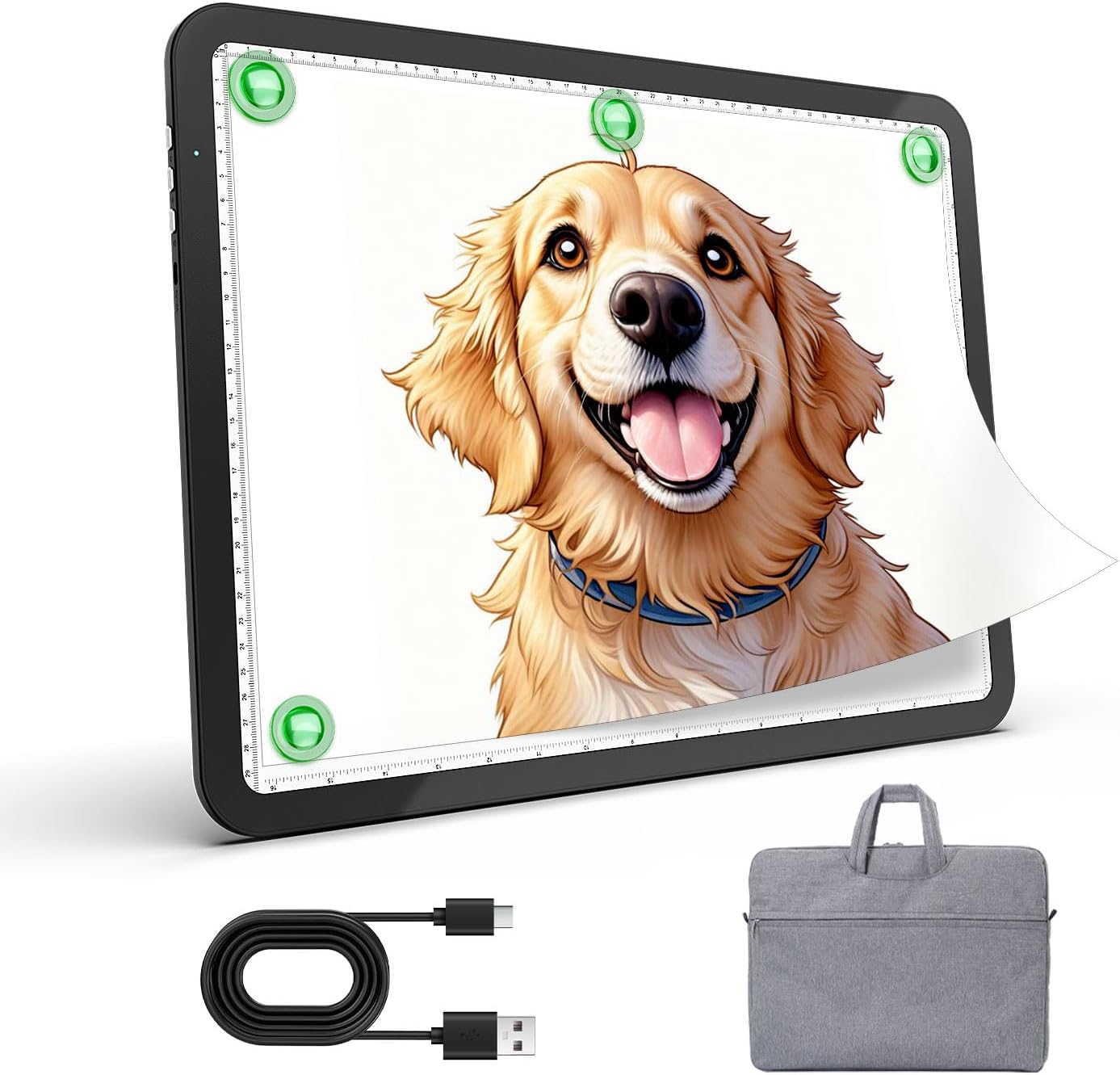 Up to 9000Lux Super Bright A4 Light Pad for Creative Projects