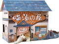 SMILE PAWS Cat Beds for Indoor Cats - Cozy Cardboard House