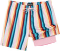 SURF CUZ Mens Swim Trunks 7 in Inseam - Quick Dry 2-in-1 (Style YCCL)