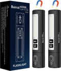 Rechargeable Magnetic Flashlight High Lumens - Compact Tactical Light