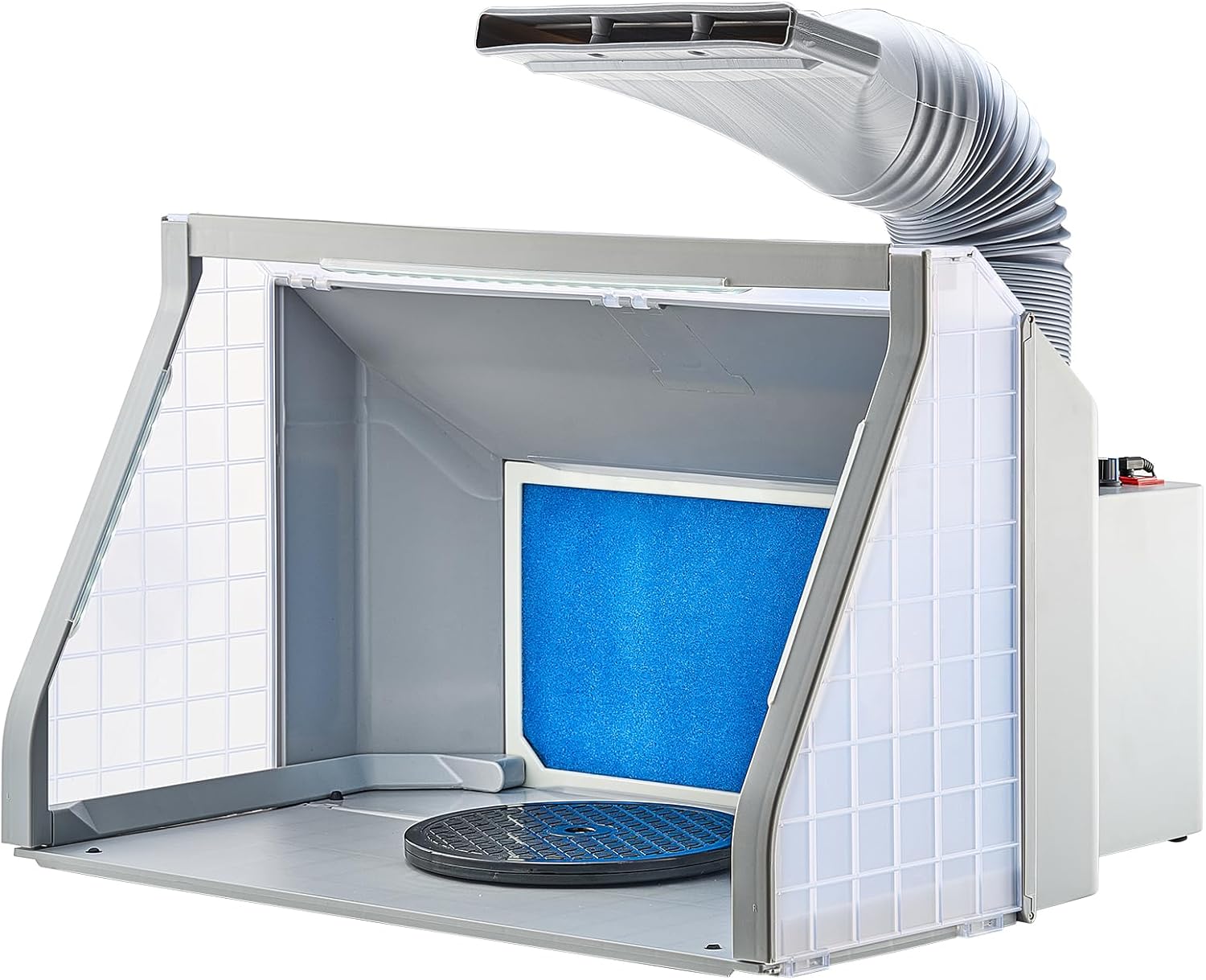 VEVOR Airbrush Spray Booth with Dual Fans and LED Lights