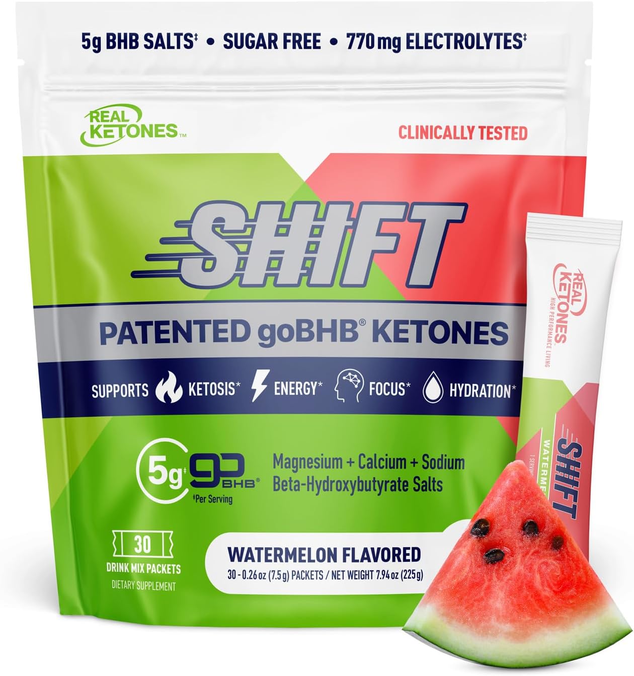 Real Ketones BHB Exogenous Ketones Drink Mix for Rapid Ketosis