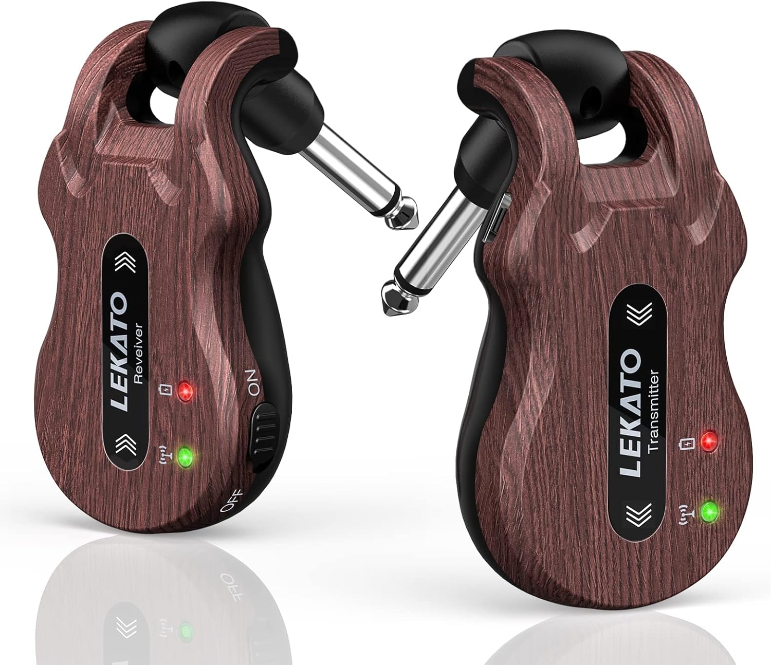 LEKATO Wireless Guitar System for Electric Guitar and Bass