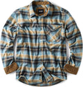 CQR Men's 100% Cotton Button Down Flannel Shirt - Warm (Style C1XP)