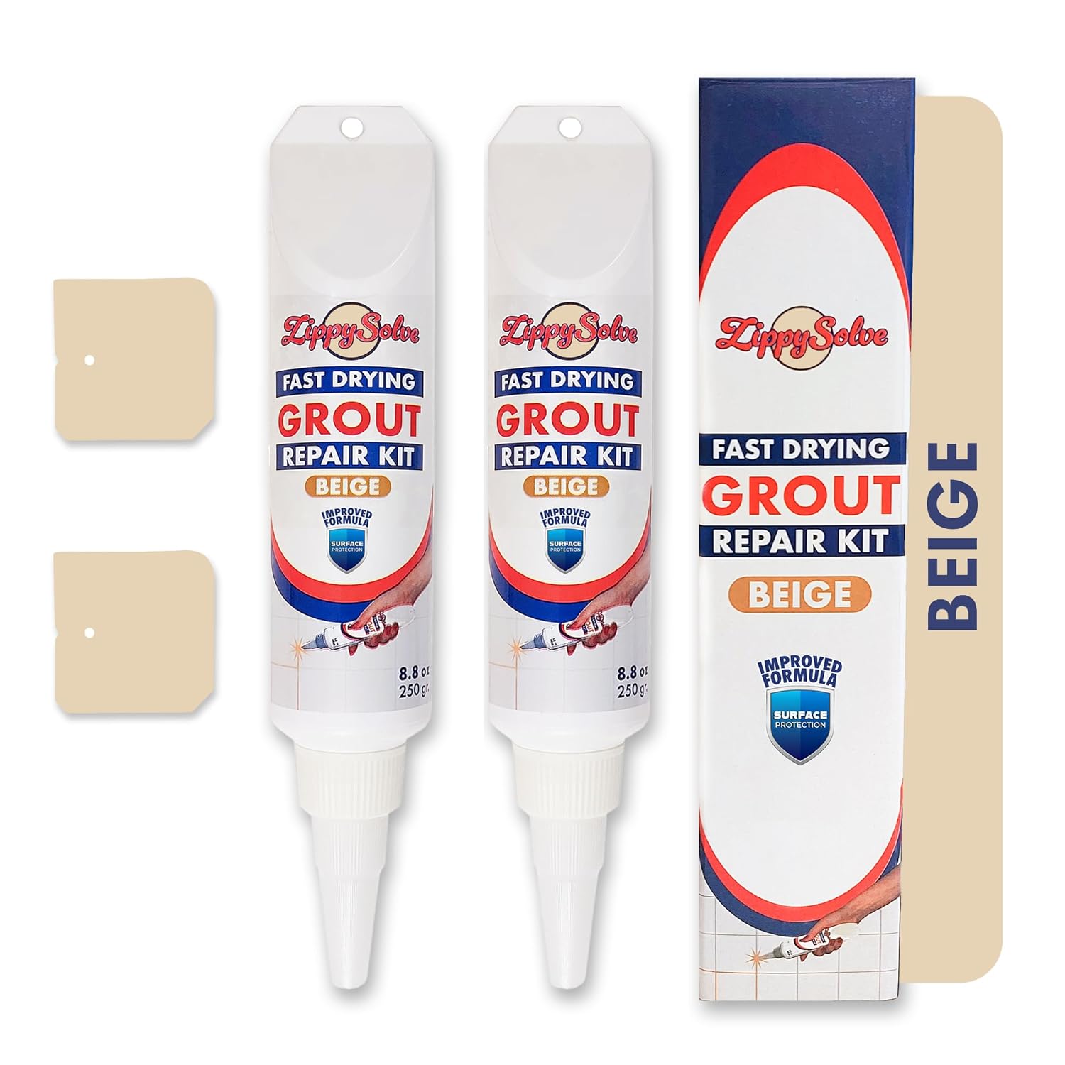 ZippySolve Tile Grout Repair Kit for Easy Home Restoration