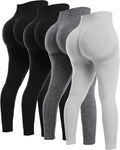 Butt Lifting Workout Leggings for Women - Seamless Scrunch Booty Set