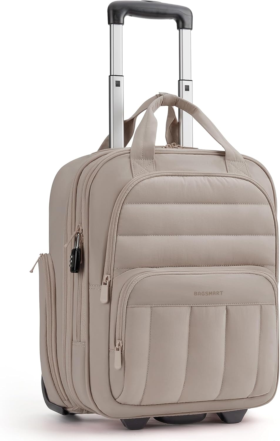 BAGSMART Small Underseat Carry on Luggage for Effortless Travel