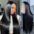 SAPPHIREWIGS 136 Black Lace Front Wig Long Straight 26in - Natural