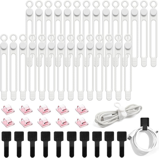 Strong Adhesive Cable Clips - Easy Wire Management