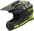 TCT-MOTORPARTS DOT Adult Full Face Dirt Bike Helmet Medium