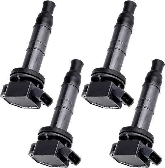 ECCPP Set of 4 Ignition Coils for Toyota Camry Corolla Highlander