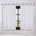 Superior Blackout Curtains Leaves Pattern, Room Darkening 52 in x 63