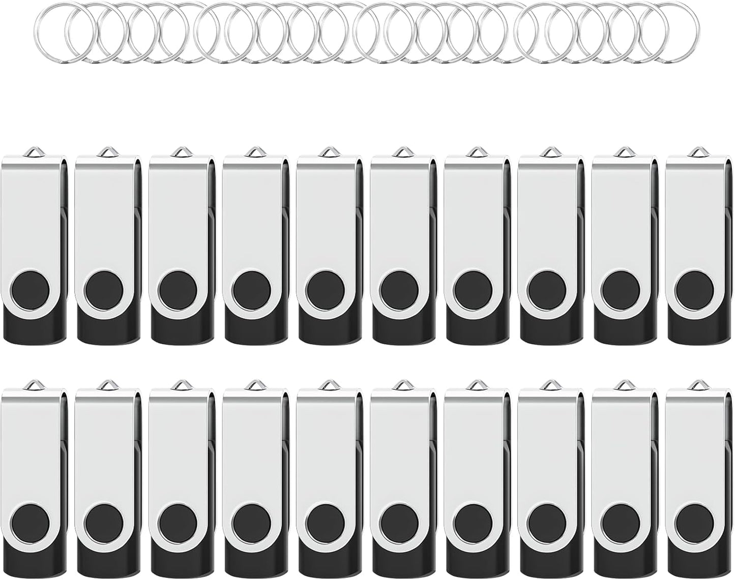 USB Flash Drives 2GB 20 Pack for Easy Storage and Transfer