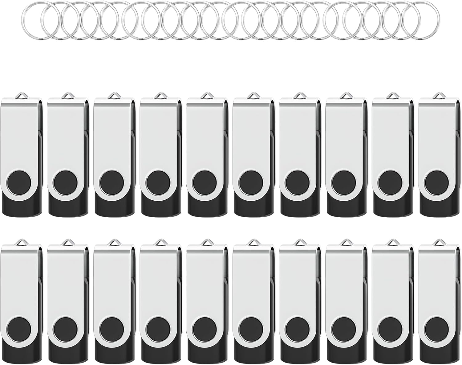 USB Flash Drives 2GB 20 Pack for Easy Storage and Transfer