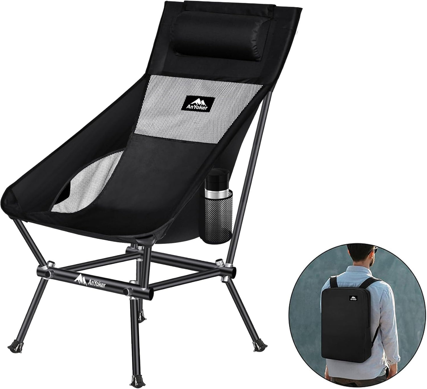 AnYoker Backpacking Chair: Portable Comfort